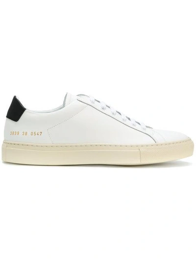 Common Projects Achilles Retro Low-top Leather Trainers In White