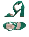 Anna F Sandals In Green