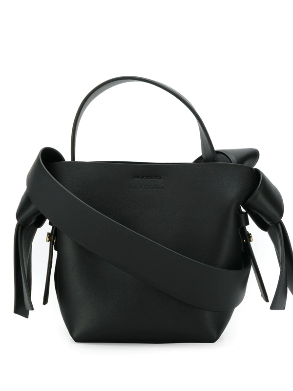 Acne Studios Musubi Maxi Shopper Bag In Black Calfskin | ModeSens