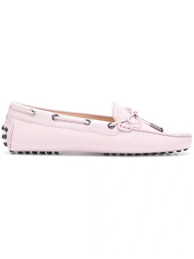 Tod's Gommino Loafers - Pink In Pink