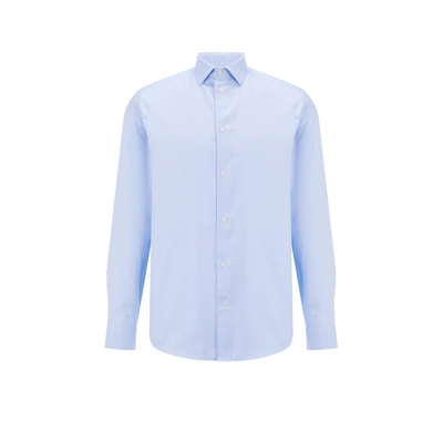 Au Printemps Paris Chemise En Coton In Bleu