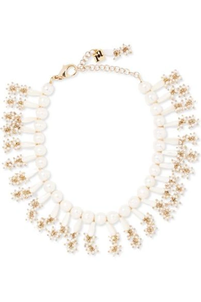 Rosantica Amore Gold-tone Pearl Necklace