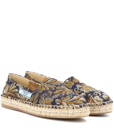 Prada Floral-print Espadrilles In Multicoloured