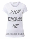 Philipp Plein T-shirt Round Neck Ss "stop"