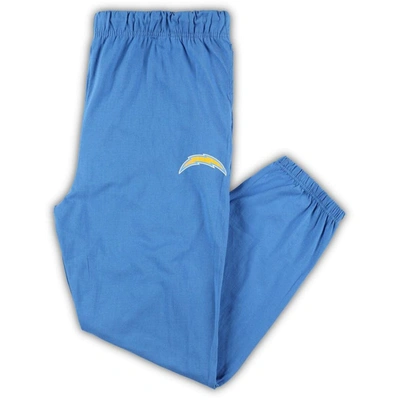 Fanatics Branded Powder Blue Los Angeles Chargers Big & Tall Tracking Lightweight Pajama Pants