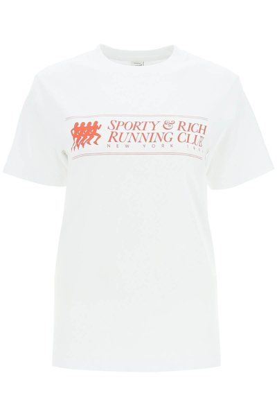 Sporty And Rich Sporty Rich Health Is Wealth T Shirt In White