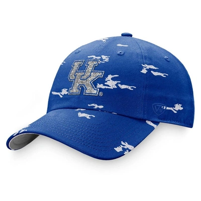 Top Of The World Royal Kentucky Wildcats Oht Military Appreciation Betty Adjustable Hat