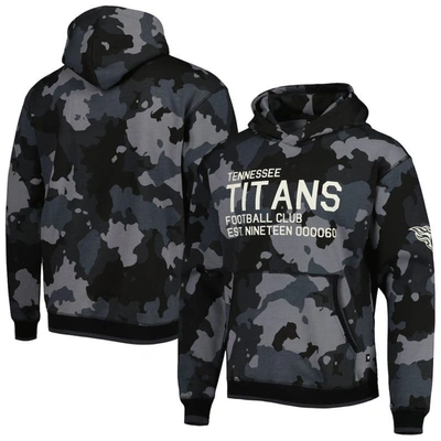 The Wild Collective Black Tennessee Titans Camo Pullover Hoodie