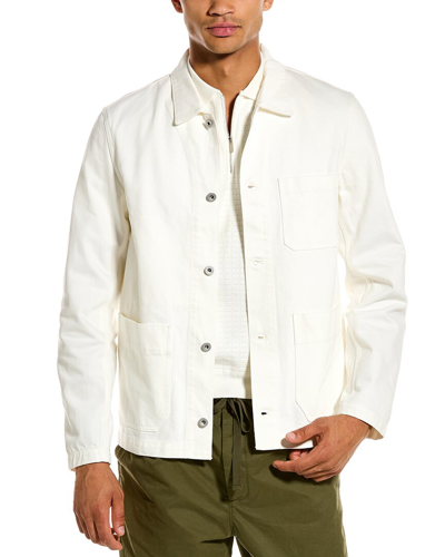 Alex Mill Denim Work Jacket In White