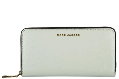 Marc Jacobs Women's Wallet Coin Case Holder Purse Card Bifold In White