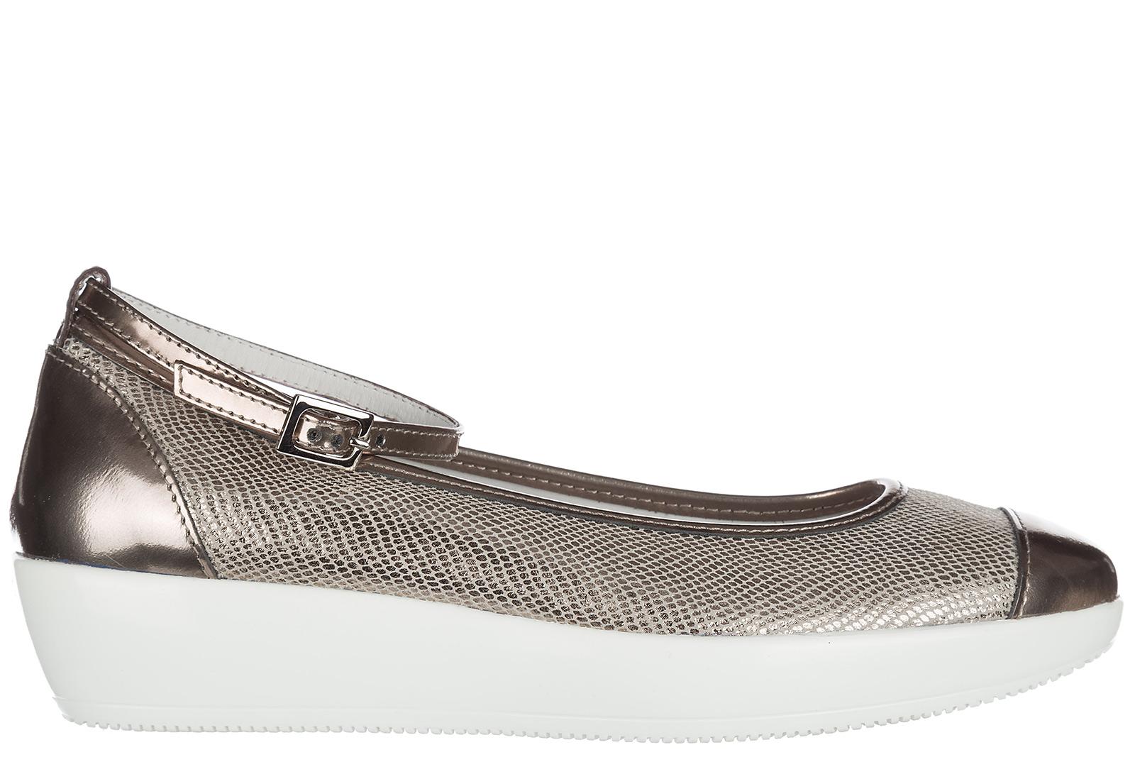 hogan ballerina flats