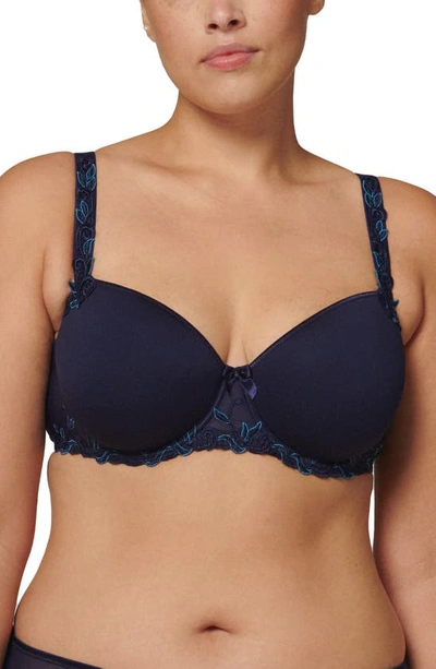 Simone Perele Delice 3d Molded Bra In Midnight