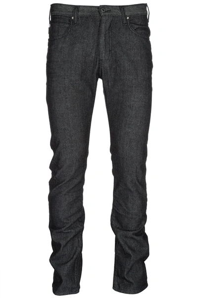 Emporio Armani Men's Jeans Denim In Black