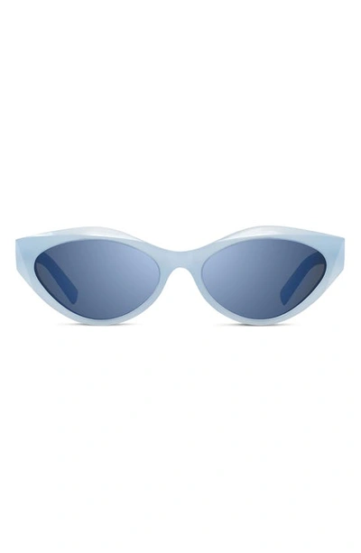 Givenchy Cat-eye Acetate Sunglasses In Light Blue