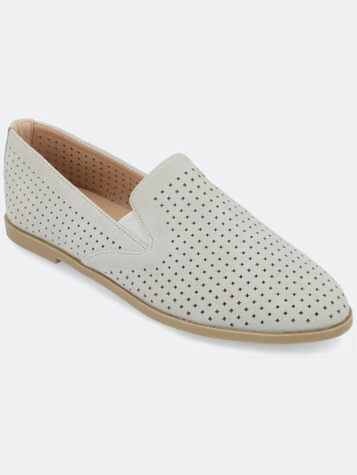 Journee Collection Collection Women's Tru Comfort Foam Lucie Flat In Grey