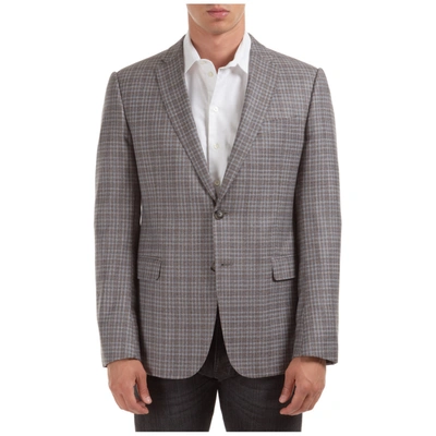 Emporio Armani Men's Wool Jacket Blazer In Grey