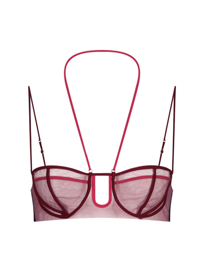 Nensi Dojaka Lingerie  Woman In Pink