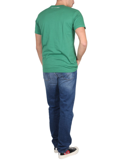 Comme Des Garçons Shirt Comme Des Garcons Shirt Cotton T-shirt  Green Cotton