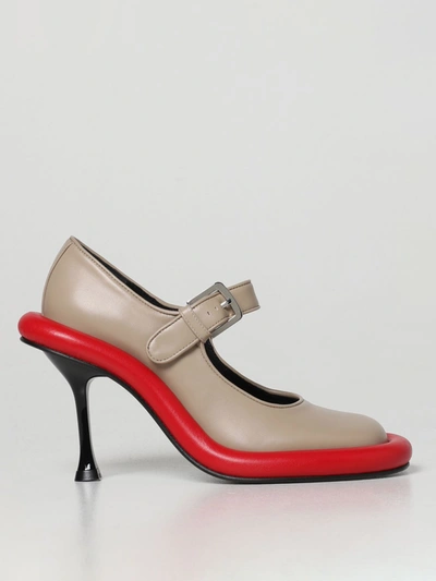 Jw Anderson High Heel Shoes  Woman In Dove Grey