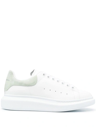 Alexander Mcqueen Oversized Low-top Sneakers In Whiteopal