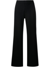 SPANX® Air Essentials Wide Leg Crop Pants in Very Black