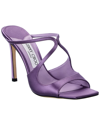 Jimmy Choo Anise 95 Sandals In Purple