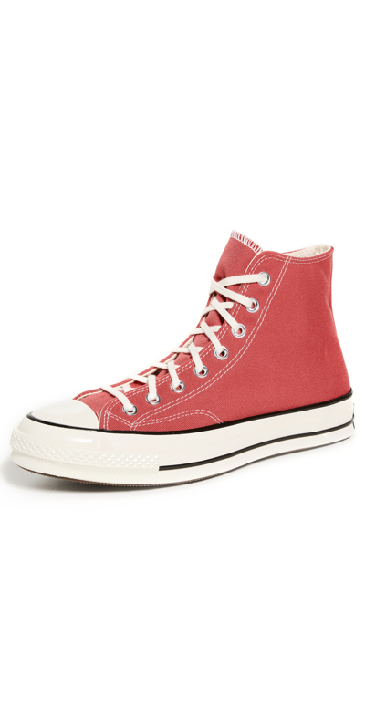 Converse Chuck 70 Canvas High-top Sneakers In Pink