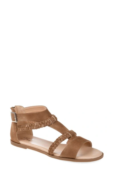 Journee Florence Sandal In Brown