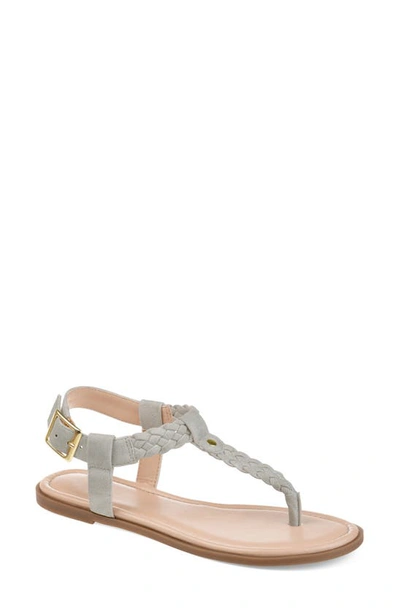 Journee Genevive Sandal In Grey