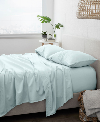 Ienjoy Home Style Simplified By The Home Collection 3 Piece Bed Sheet Set, Twin Xl In Mint