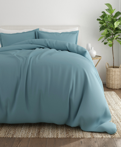 Ienjoy Home Dynamically Dashing Duvet Cover Set By The Home Collection, Queen Bedding In Ocean