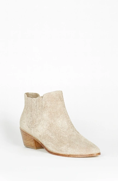 Joie Barlow Suede Booties In Cement