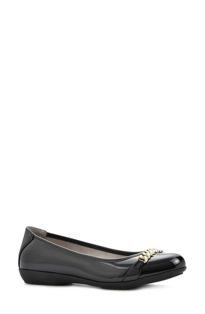 Cliffs By White Mountain White Mountain Charmed Flat In Black Patent