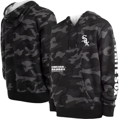 New Era Black Chicago White Sox Camo Pullover Hoodie