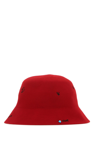 Superduper Cappello-s/m Nd  Male In Red