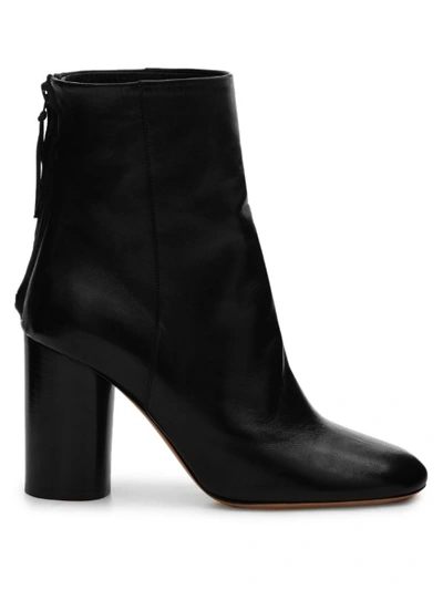 Isabel Marant Garett Leather Ankle Boots In Black | ModeSens
