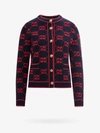 Gucci Cardigan In Blue