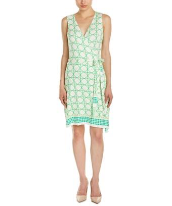 julie brown wrap dress