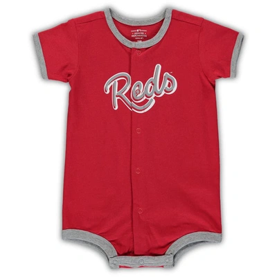 Outerstuff Babies' Infant Red Cincinnati Reds Power Hitter Romper