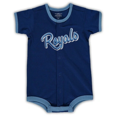 Outerstuff Babies' Infant Royal Kansas City Royals Power Hitter Romper