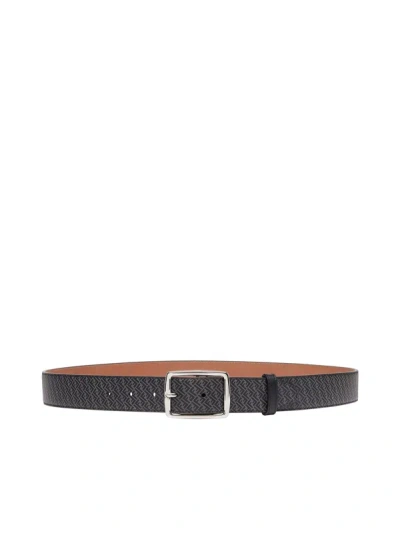 Fendi Classic Calf Leather Belt In Multicolour