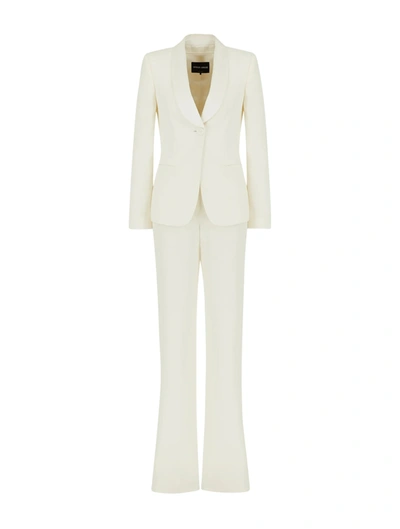 Giorgio Armani Tailleur In White