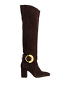 Pinko Knee Boots In Brown