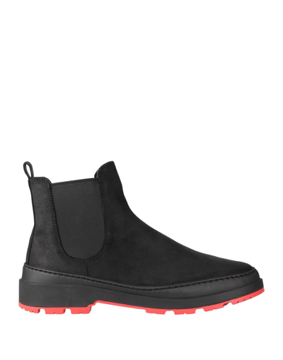 Camper Ankle Boots In Black