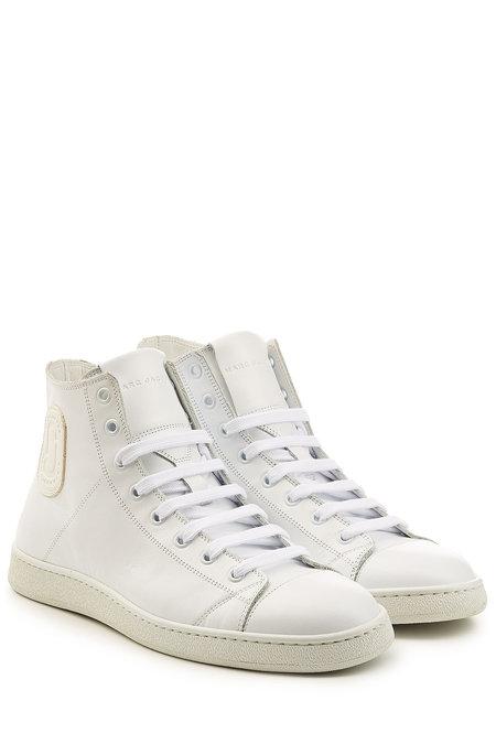 Marc Jacobs Leather High-top Sneakers In White | ModeSens