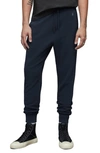 Allsaints Raven Slim Fit Sweatpants In Deep Blue