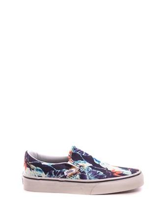 multicolor vans slip on