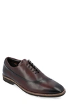 Thomas & Vine Odin Leather Oxford In Bordeaux