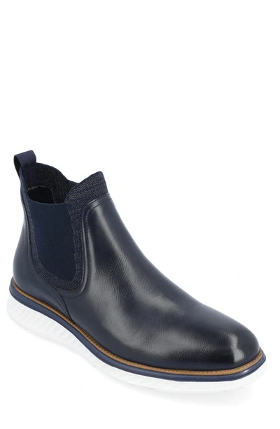 Vance Co. Hartwell Chelsea Boot In Navy