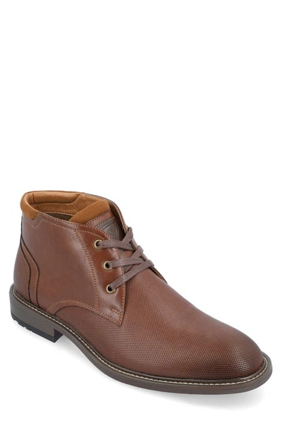 Vance Co. Vaughn Lace-up Chukka Boot In Brown